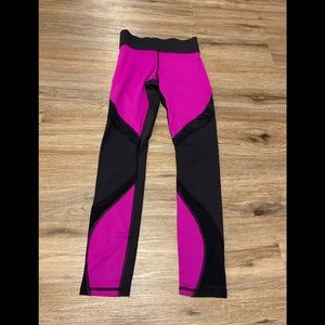 Michi leggings with mesh panels